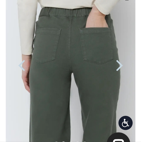 Oak and fort olive green twill pants size small - Picture 3 of 4